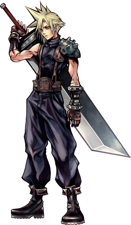 Cloud Dissidia Artwork