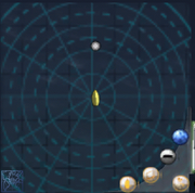 Radar circles and grid