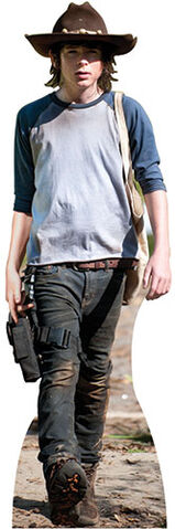 File:Carl Grimes - Walking Dead - Lifesize Cardboard Cutout.jpg