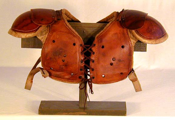 pads Vintage football shoulder Ass to ass fuck