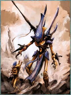 Iyanden Wraithlord Guardians