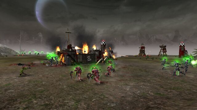 File:22. Gretchens in turrets in final stand against the force destroying their fortress.jpg