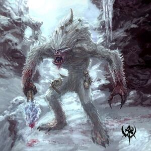 Warhammer Yhetee Art
