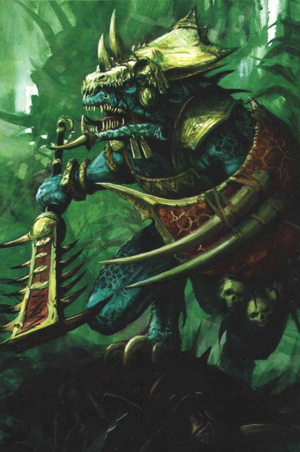 Warhammer Lizardmen Temple Guard