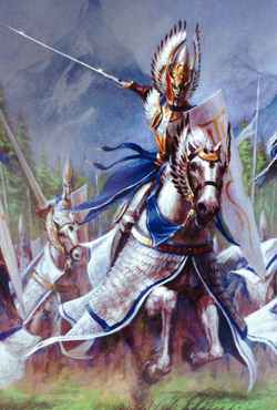 Warhammer Silver Helm