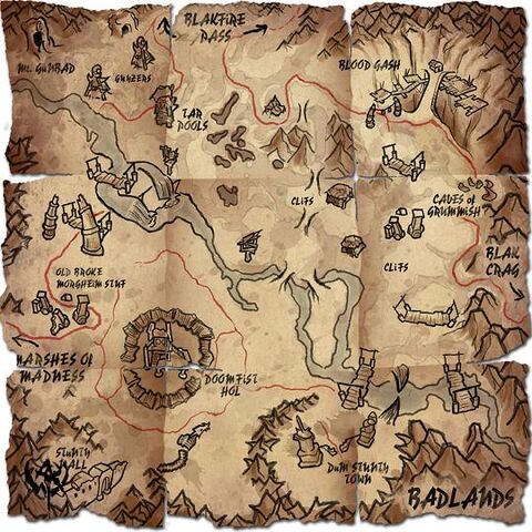 ファイル:Badlands map.jpg