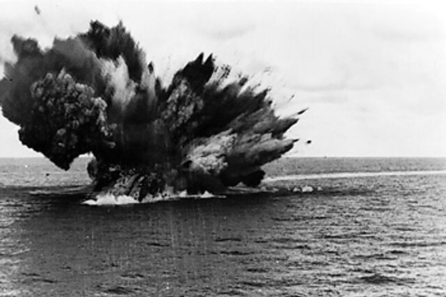 File:HMS Warspite explodes.jpg