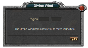 Divine Wind interface