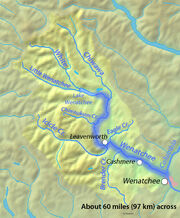 Wenatcheerivermap