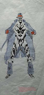 Inkblot rough sketch