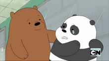 Young Grizz and Pan-Pan