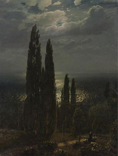 Night on the Southern Shore 1898