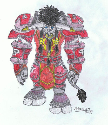 Archivo:Tauren dk colour by pauladamus-d4oc82k.jpg