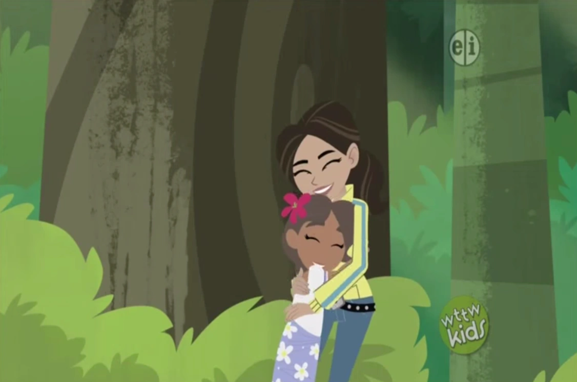 Image - Aviva hugging Nina.png | Wild Kratts Wiki | FANDOM powered by Wikia