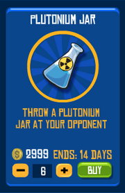 Plutonium jar