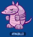 Armadillo blue