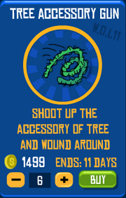 Tree Accessory Gun