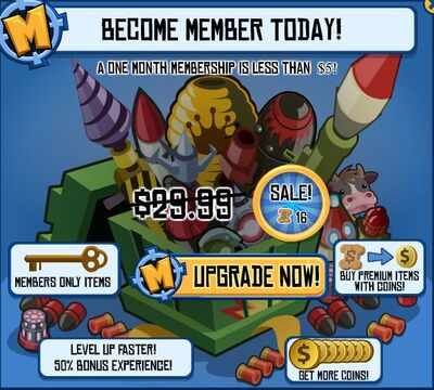Become A Member Page