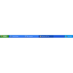 Make taskbar transparent vista