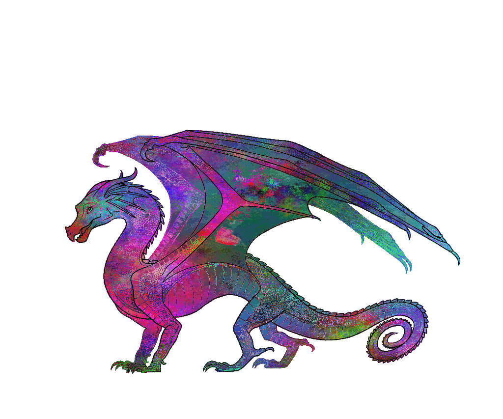 Image - Glorycoloredlineart.png | Wings of Fire Wiki ...