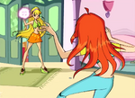 Stella attacks Bloom