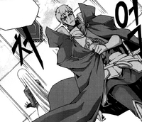 Gawain leaving Merlin