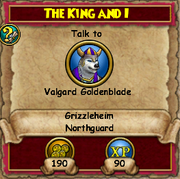 The King and I
