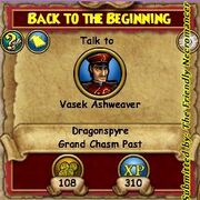 Back to the Beginning