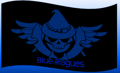 Blue Rogue Flag