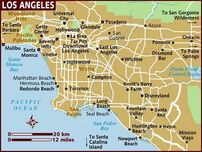 Map oflosangeles