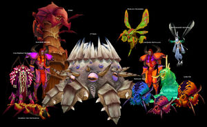 Temple of Ahn'Qiraj bosses.jpg