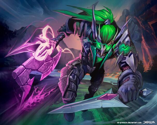 File:Warcraft night elf rogue by el grimlock-d6wy6sl.jpg