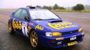 Colin McRae's Subaru