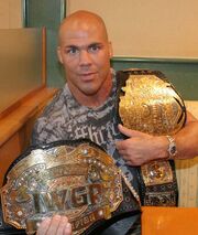 Kurt Angle IWGP Champion