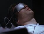 Fox Mulder undergoing therapy