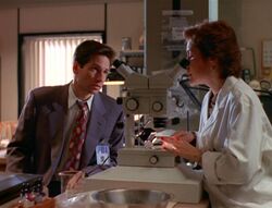 Henderson and Fox Mulder