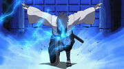 Sasuke entrenando