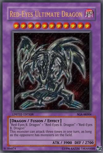 Red-Eyes Ultimate Dragon | Yu-Gi-Oh Card Maker Wiki | FANDOM powered by