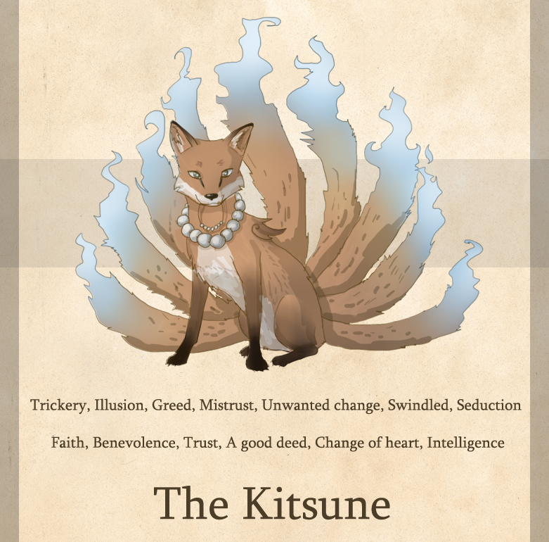 Image The Kitsune Personal Meanings By Nin Wolf d53oyb8 png Yokai 