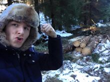 Max im Thüringer Wald