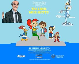 Disney and Sega's The Little Mer-Betty Poster