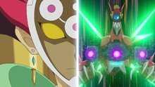 Ep010 Revolver activtates the effect of Three Burst Shot Dragon