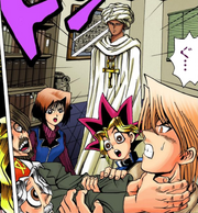 Yoshimori strangles Jonouchi