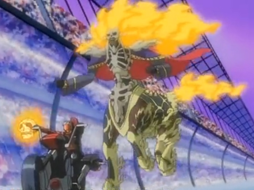 Burning Skull