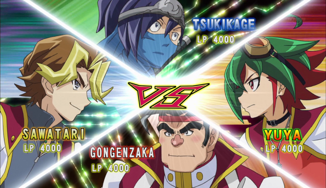File:Yuya VS Sylvio VS Gong VS Tsukikage.png