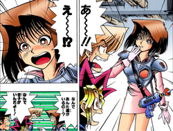 Anzu at Death-T surprise