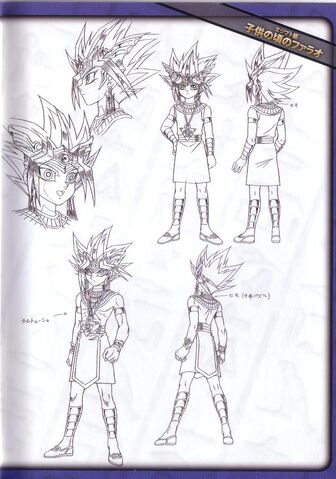 File:Pharaoh Atem lineart.jpg