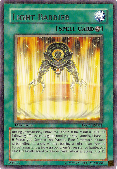 Light Barrier | Yu-Gi-Oh! | FANDOM powered by Wikia