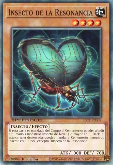 Insecto de la Resonancia  Yu-Gi-Oh! Wiki en Español 