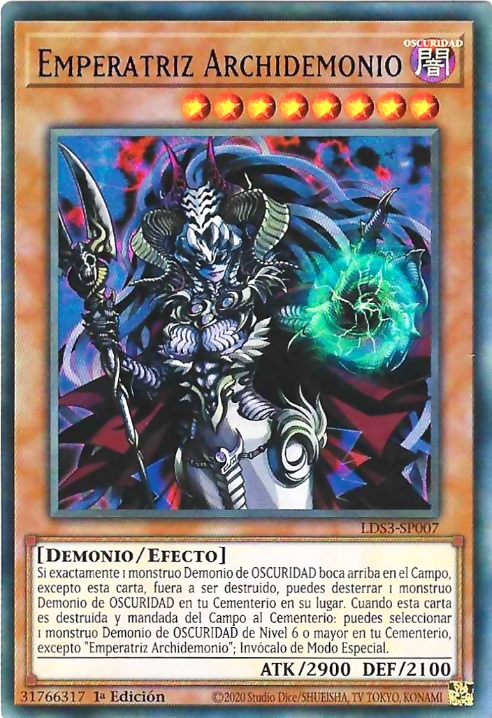 Emperatriz Archidemonio  Yu-Gi-Oh! Wiki en Español 